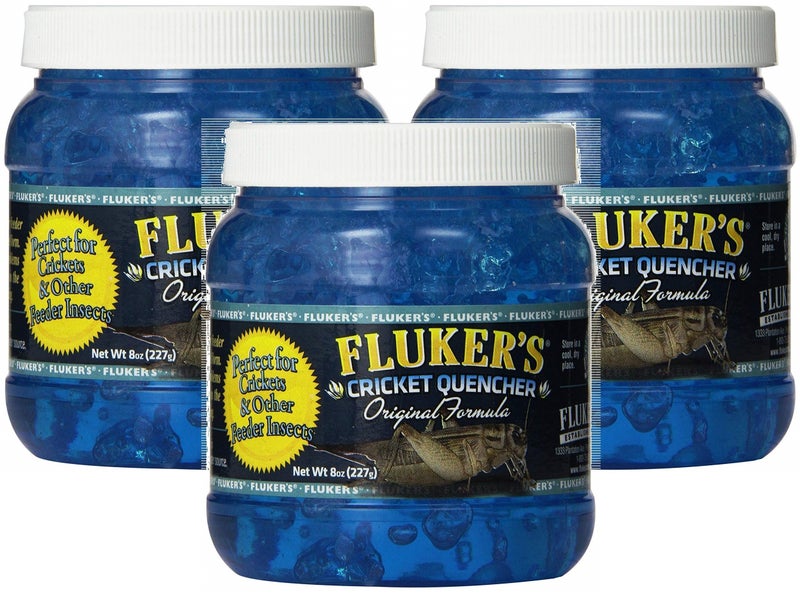 Fluker's Cricket Quencher Original Formula, 8 Ounces Each (24 Ounce)